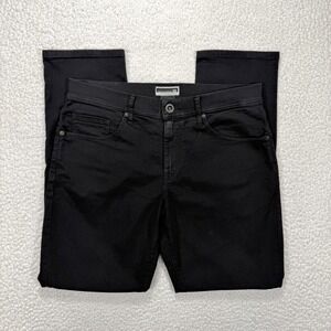 TravisMathew Jeans Men's 33x31 Black Stretch 5 Pocket Golf Casual Modern